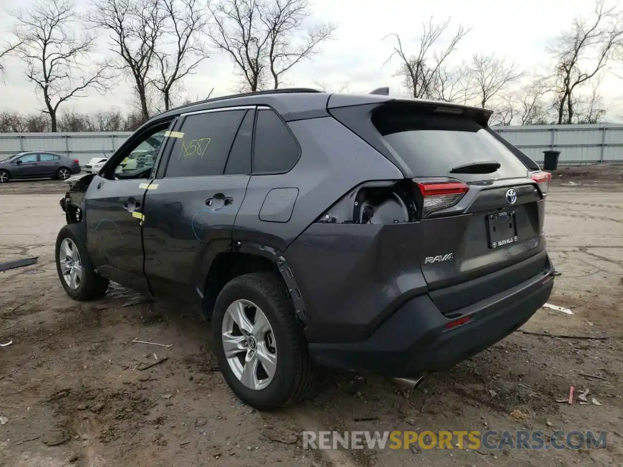 3 Photograph of a damaged car 4T3MWRFV0LU009191 TOYOTA RAV4 2020