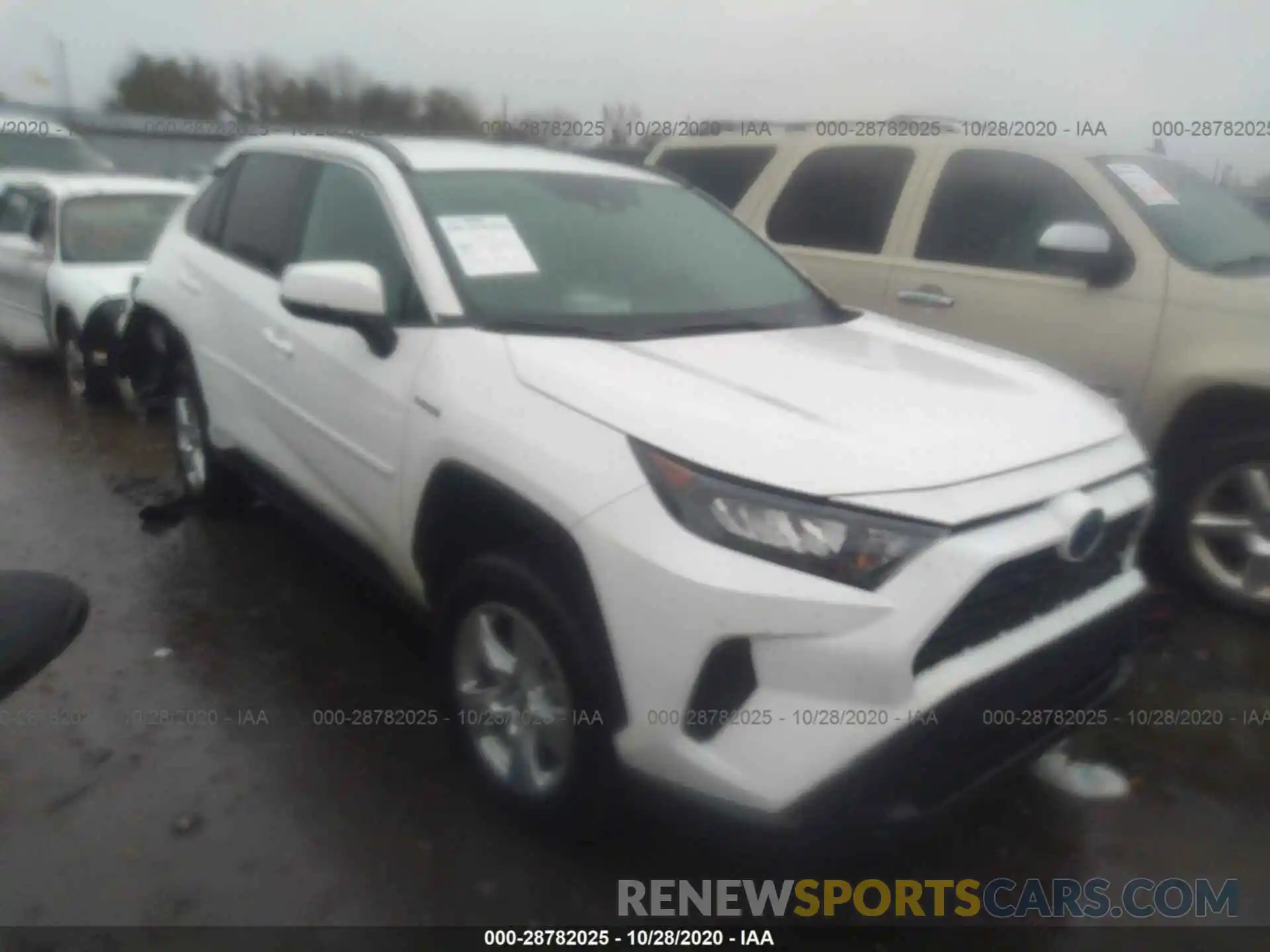 1 Photograph of a damaged car 4T3MWRFV1LU005991 TOYOTA RAV4 2020