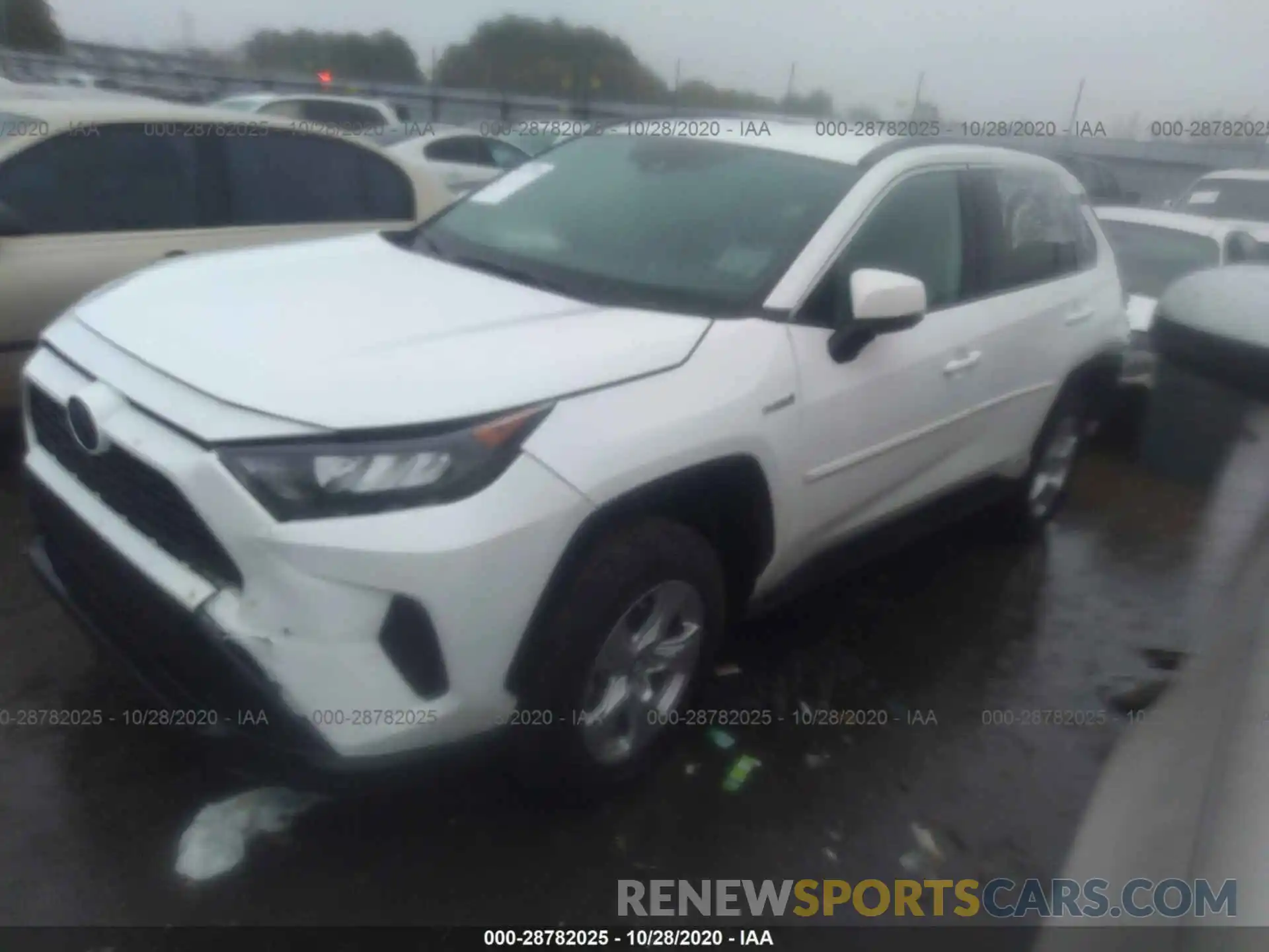 2 Photograph of a damaged car 4T3MWRFV1LU005991 TOYOTA RAV4 2020