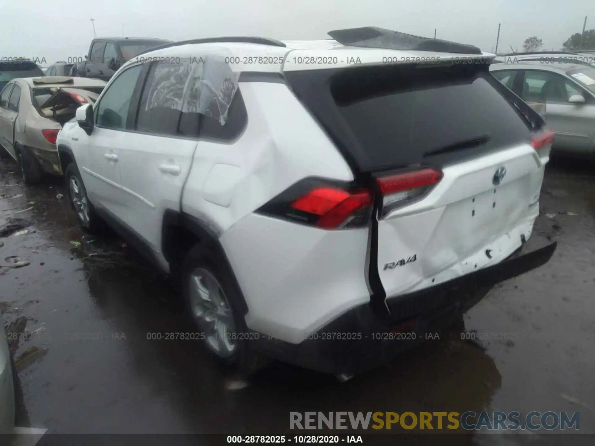 3 Photograph of a damaged car 4T3MWRFV1LU005991 TOYOTA RAV4 2020