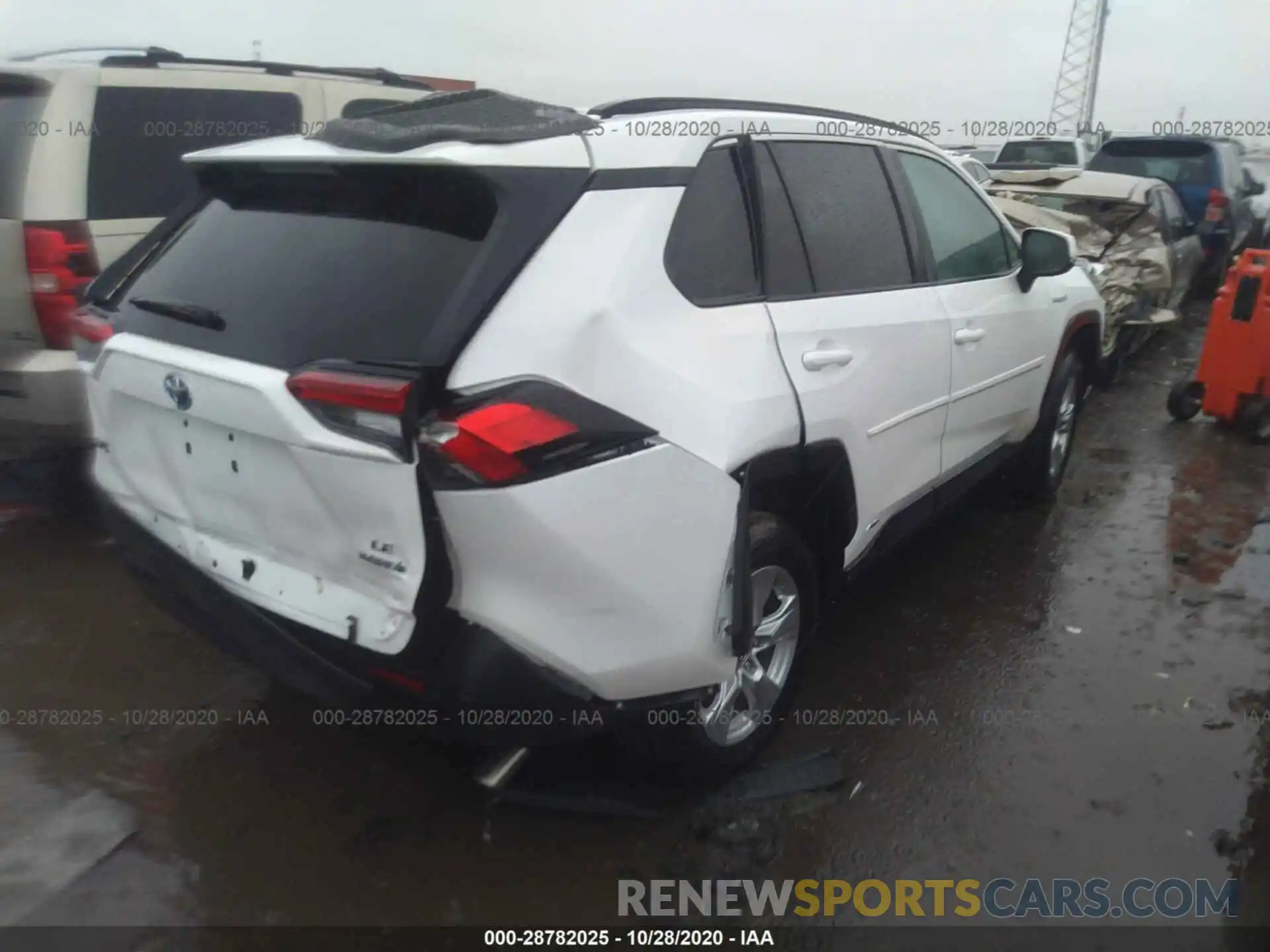 4 Photograph of a damaged car 4T3MWRFV1LU005991 TOYOTA RAV4 2020