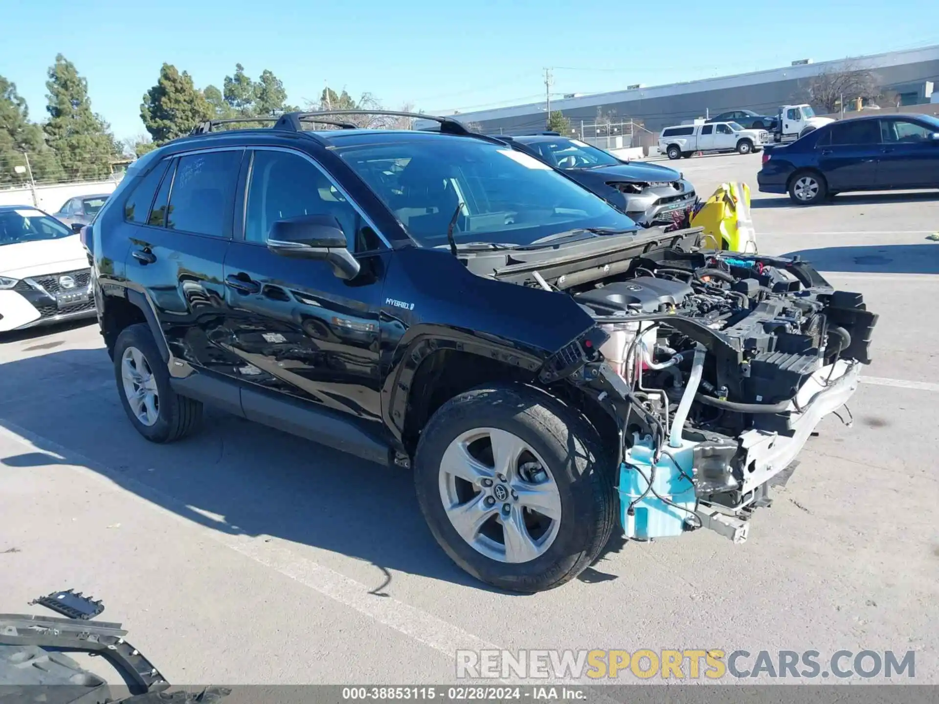 1 Photograph of a damaged car 4T3MWRFV3LU008181 TOYOTA RAV4 2020