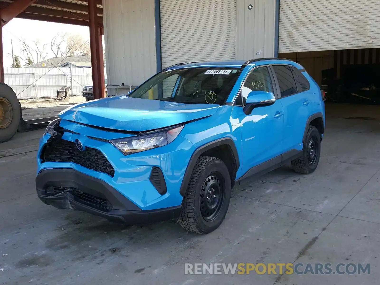 2 Photograph of a damaged car 4T3MWRFV6LU002357 TOYOTA RAV4 2020