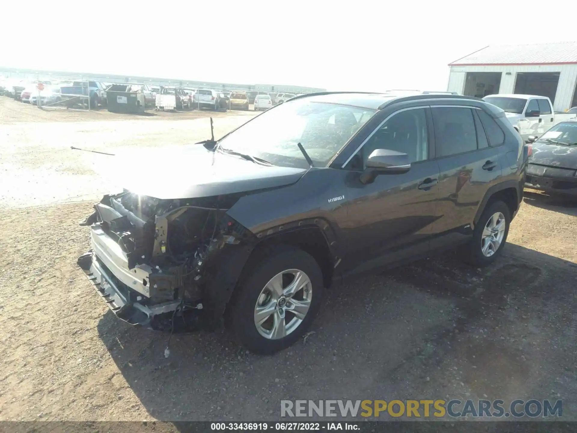 2 Photograph of a damaged car 4T3MWRFV7LU002450 TOYOTA RAV4 2020