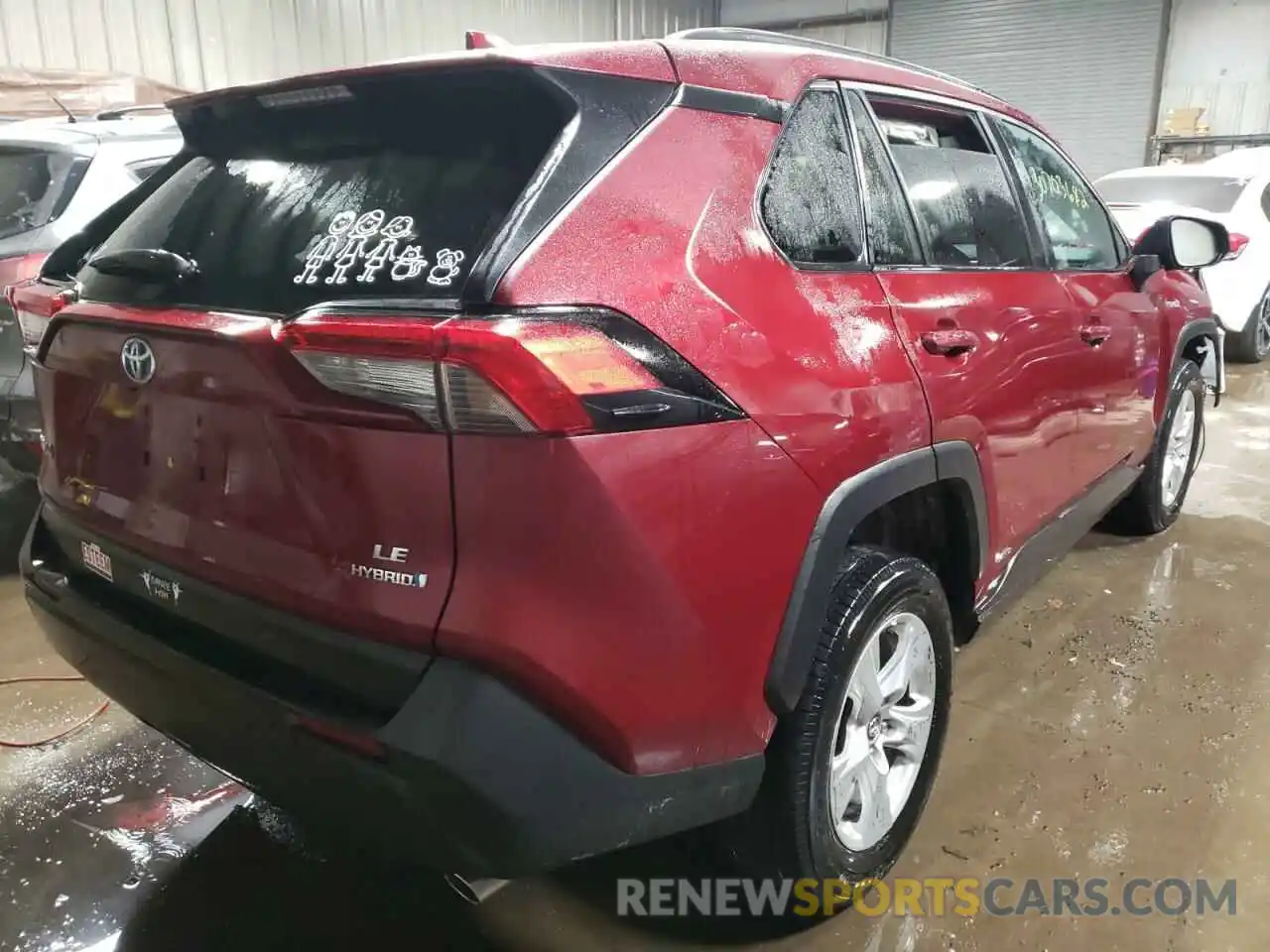 4 Photograph of a damaged car 4T3MWRFV9LU001784 TOYOTA RAV4 2020