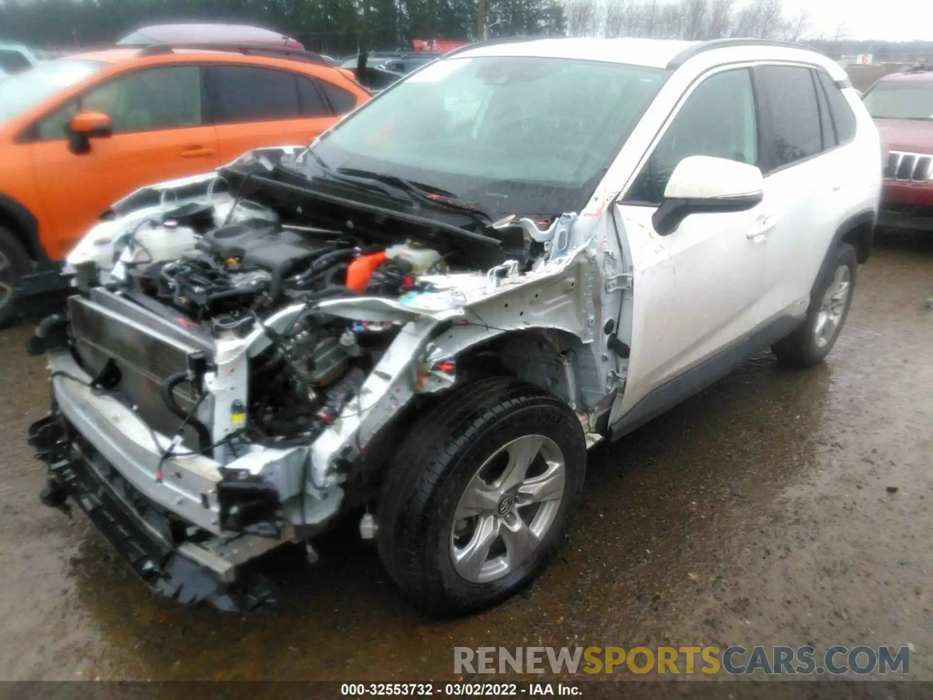 2 Photograph of a damaged car 4T3MWRFV9LU004281 TOYOTA RAV4 2020