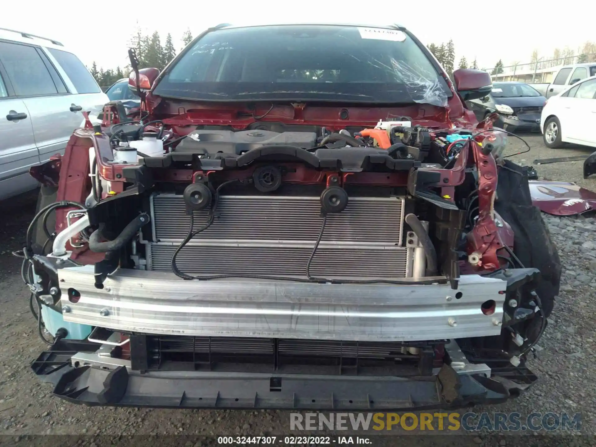 6 Фотография поврежденного автомобиля 4T3R6RFV4LU002301 TOYOTA RAV4 2020