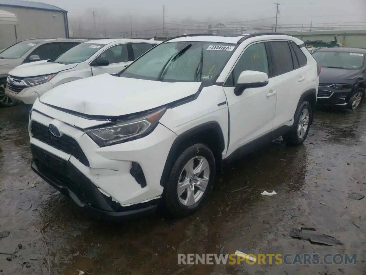 2 Photograph of a damaged car 4T3R6RFV9LU004254 TOYOTA RAV4 2020