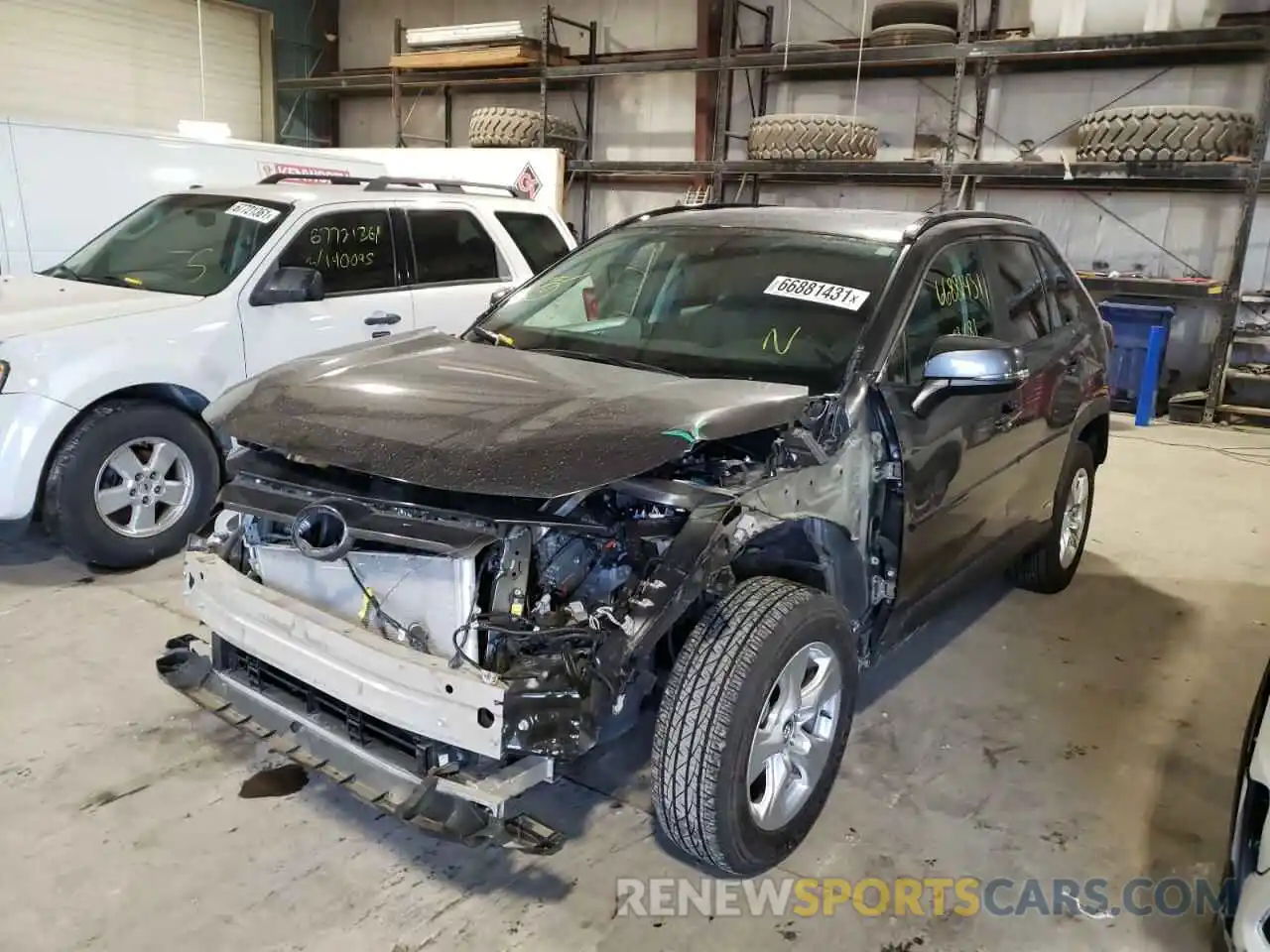 2 Photograph of a damaged car 4T3R6RFV9LU005176 TOYOTA RAV4 2020