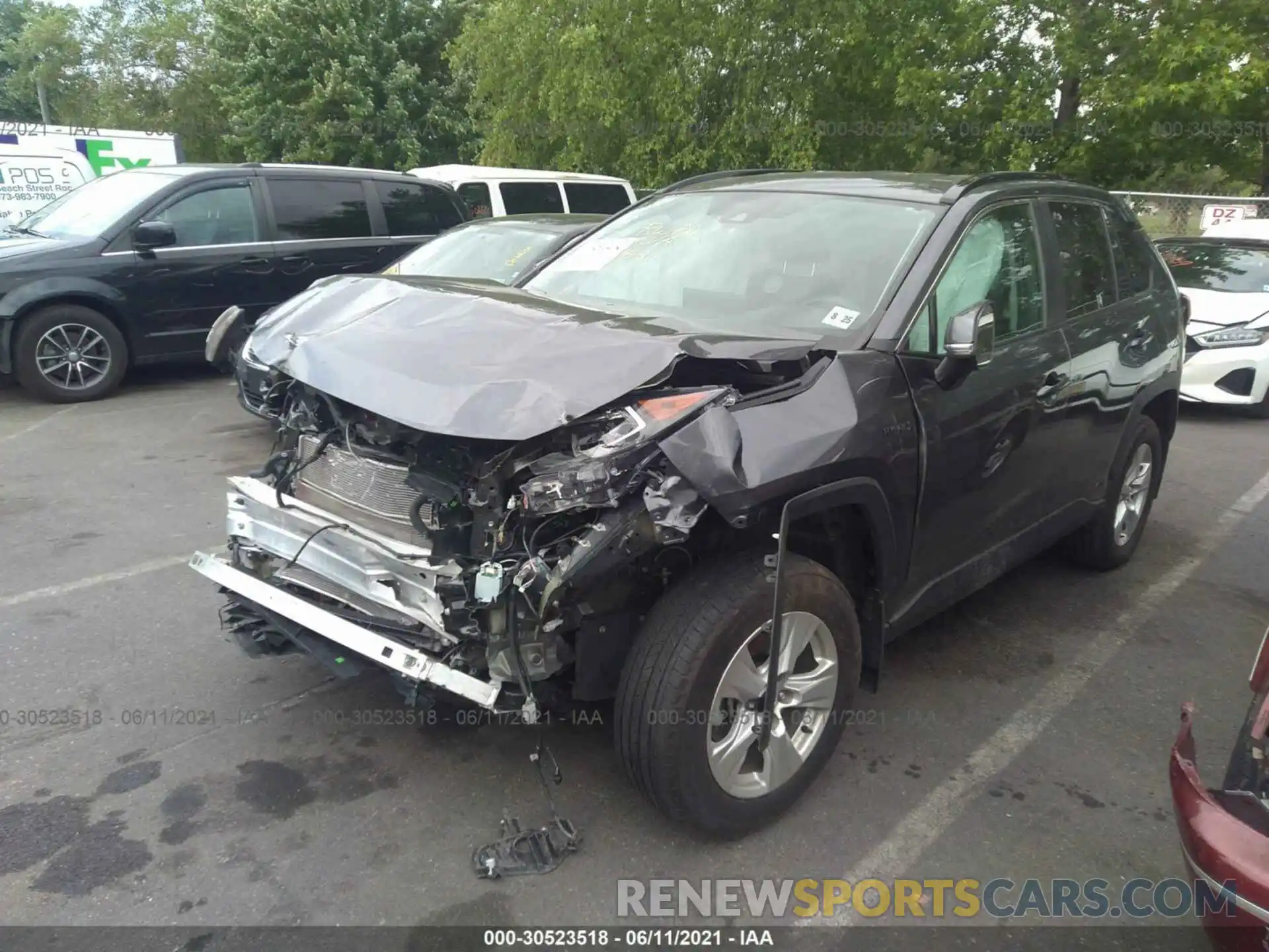 2 Фотография поврежденного автомобиля 4T3RWRFV1LU002854 TOYOTA RAV4 2020