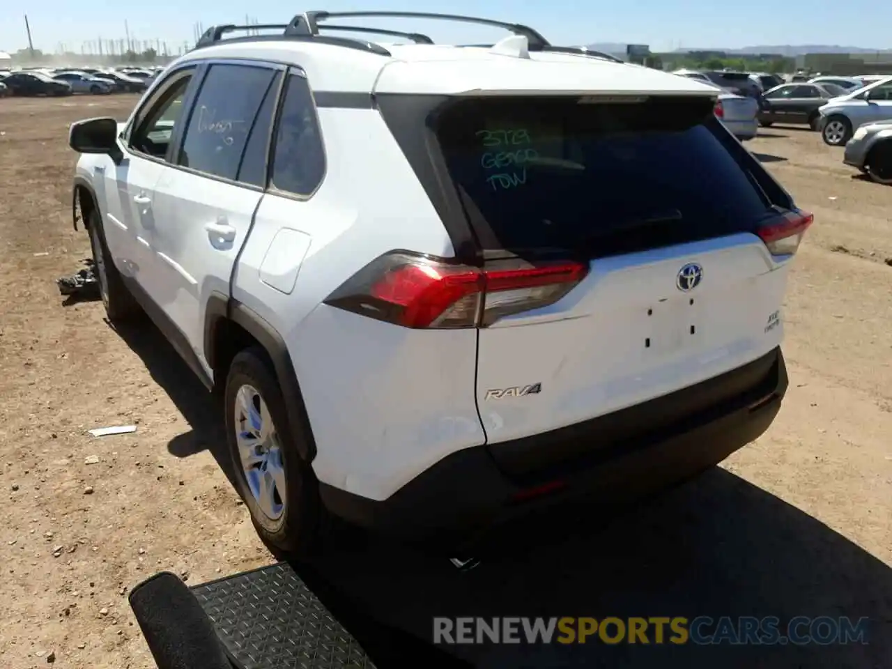 3 Photograph of a damaged car 4T3RWRFV1LU003454 TOYOTA RAV4 2020