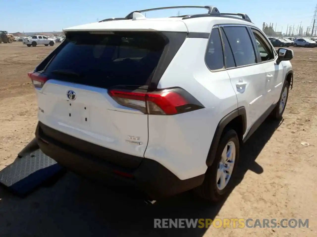 4 Photograph of a damaged car 4T3RWRFV1LU003454 TOYOTA RAV4 2020