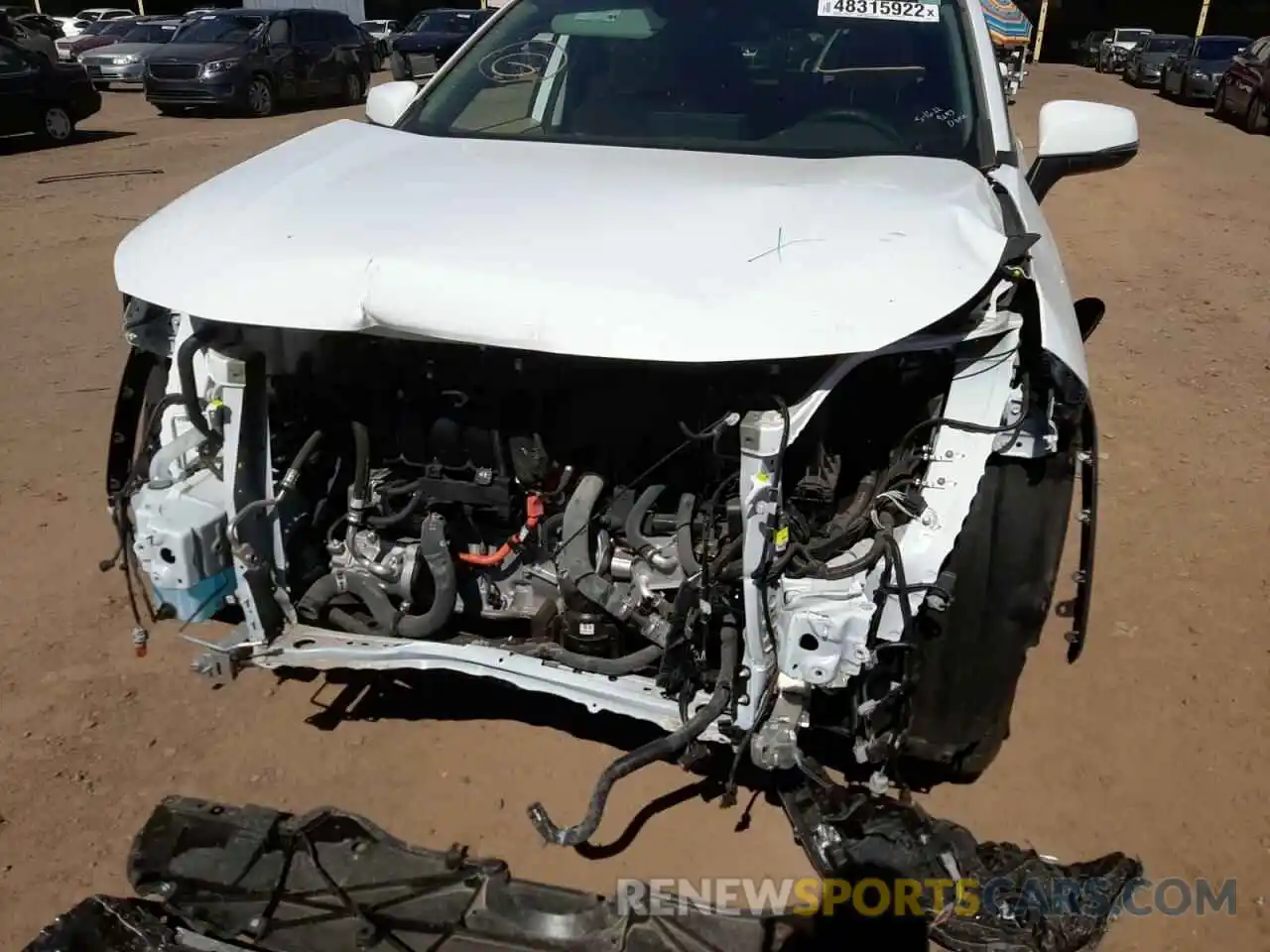 9 Photograph of a damaged car 4T3RWRFV1LU003454 TOYOTA RAV4 2020