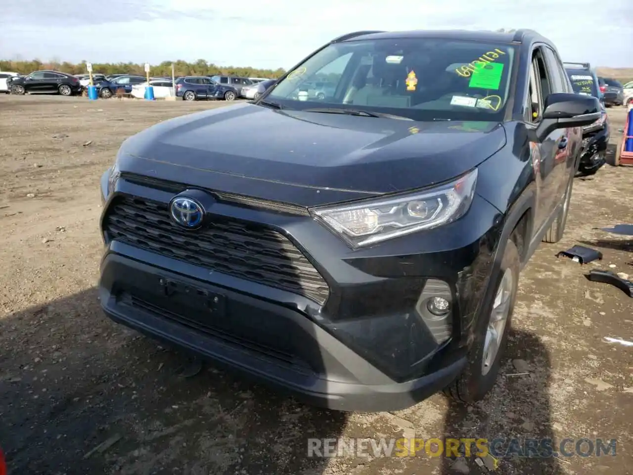 9 Photograph of a damaged car 4T3RWRFV1LU007116 TOYOTA RAV4 2020