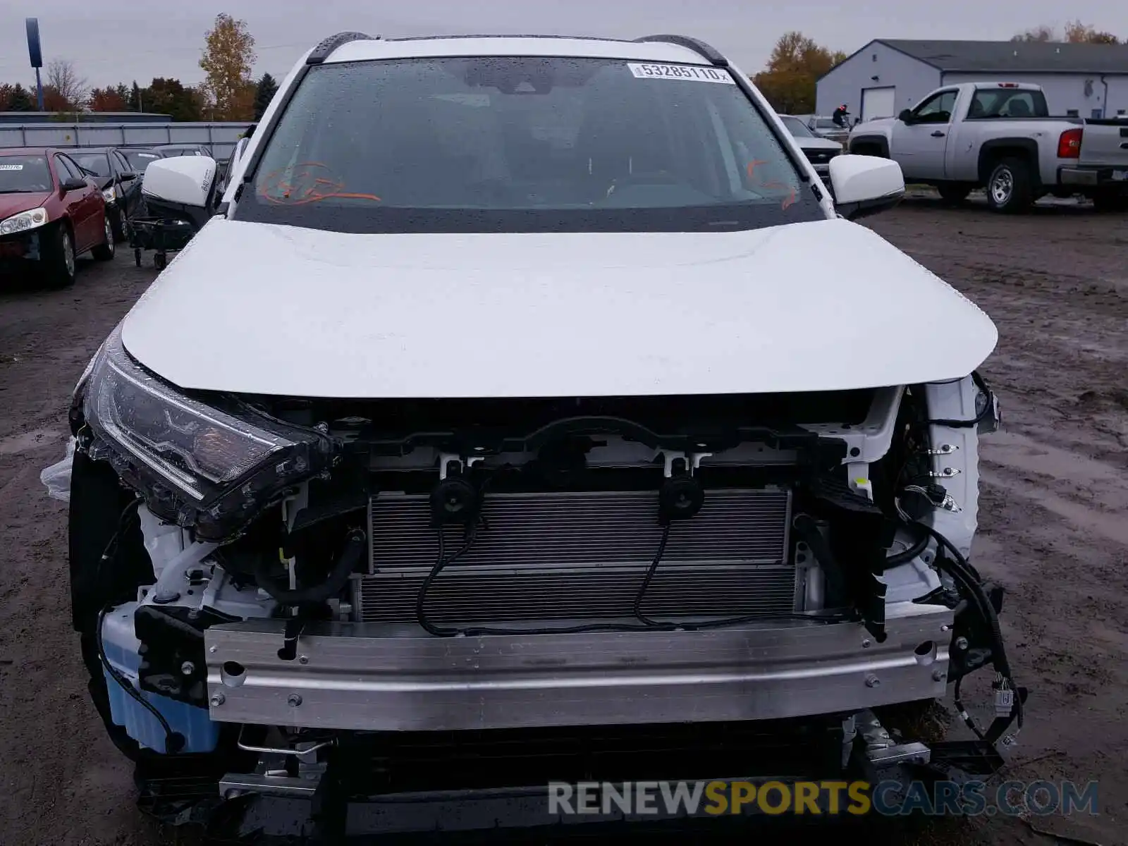 9 Photograph of a damaged car 4T3RWRFV1LU008265 TOYOTA RAV4 2020