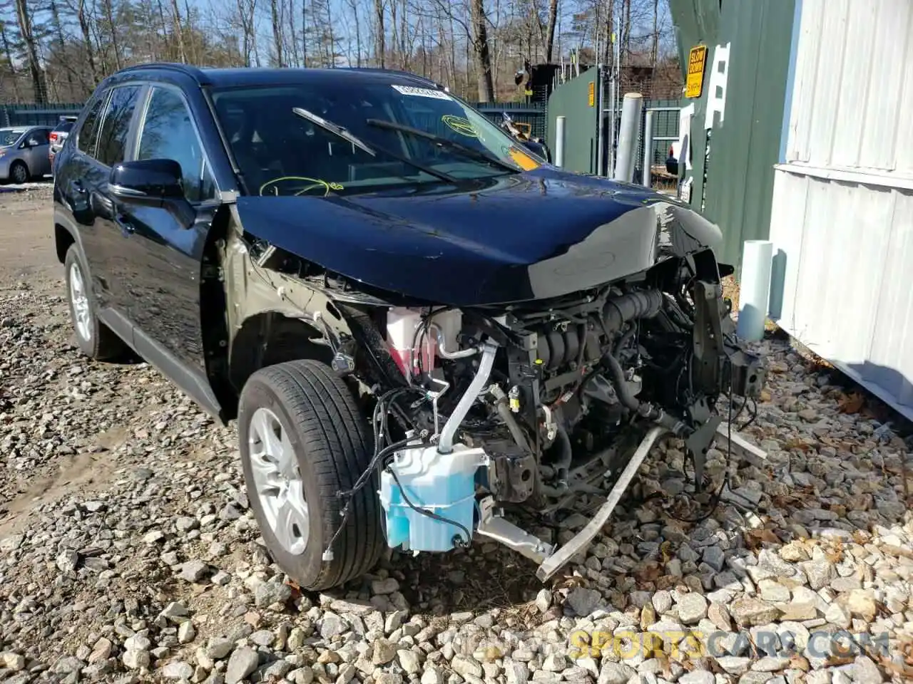 1 Photograph of a damaged car 4T3RWRFV1LU010596 TOYOTA RAV4 2020