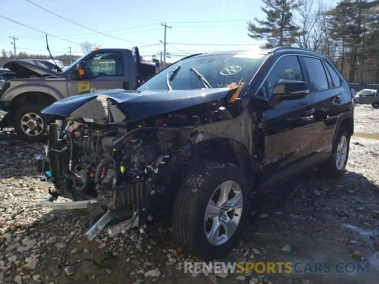 2 Photograph of a damaged car 4T3RWRFV1LU010596 TOYOTA RAV4 2020