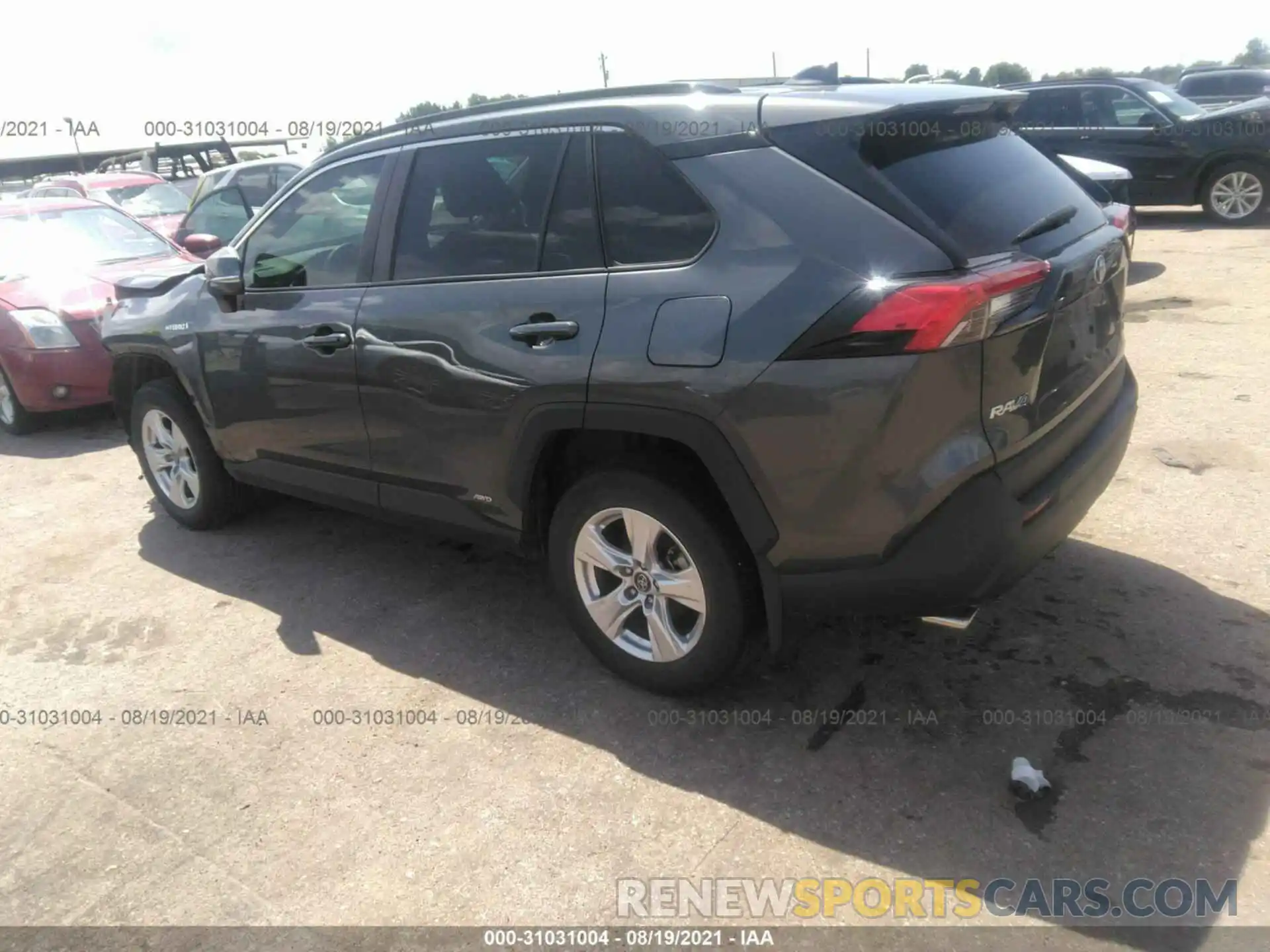 3 Photograph of a damaged car 4T3RWRFV2LU001857 TOYOTA RAV4 2020