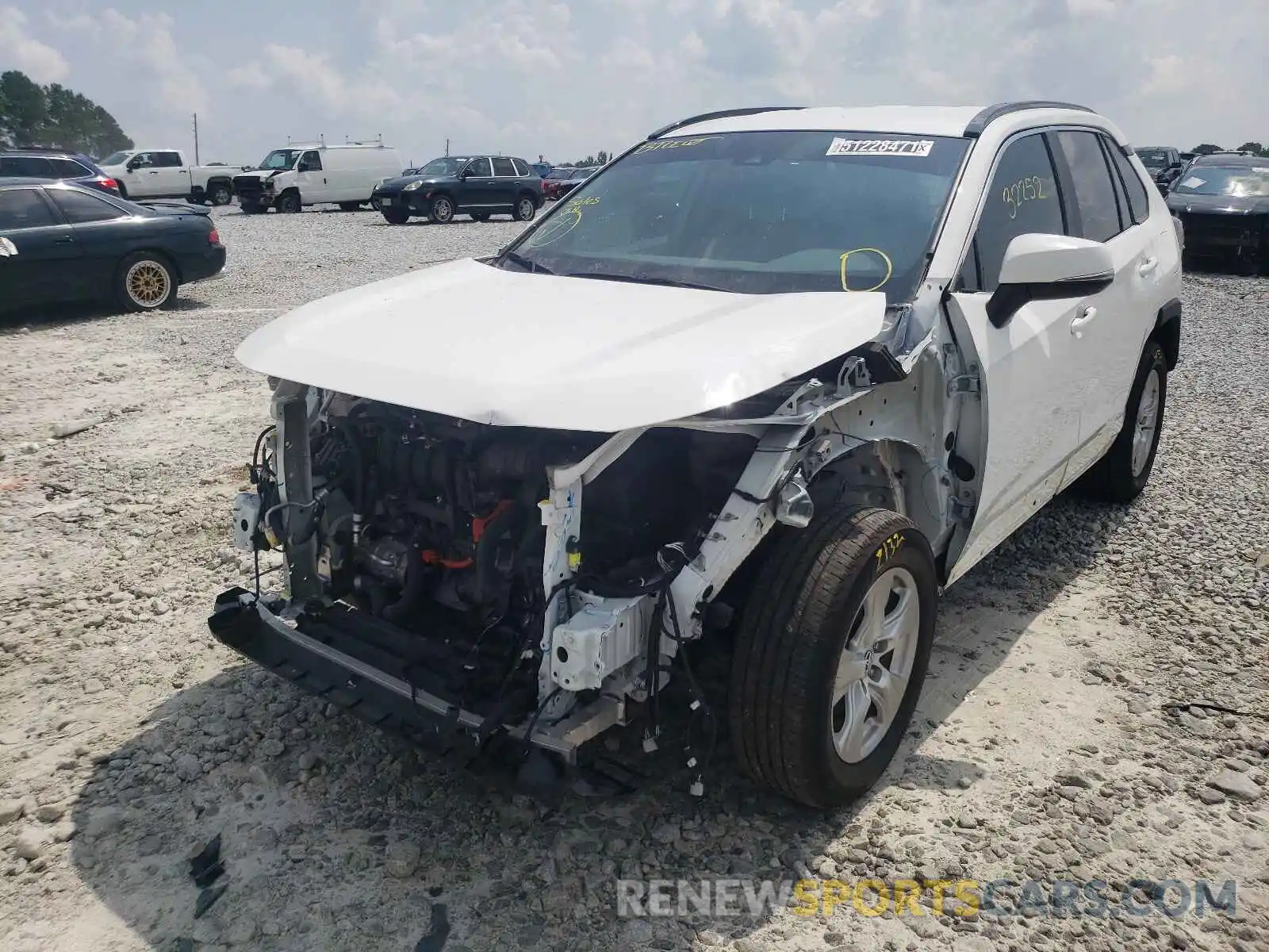 2 Photograph of a damaged car 4T3RWRFV2LU003110 TOYOTA RAV4 2020