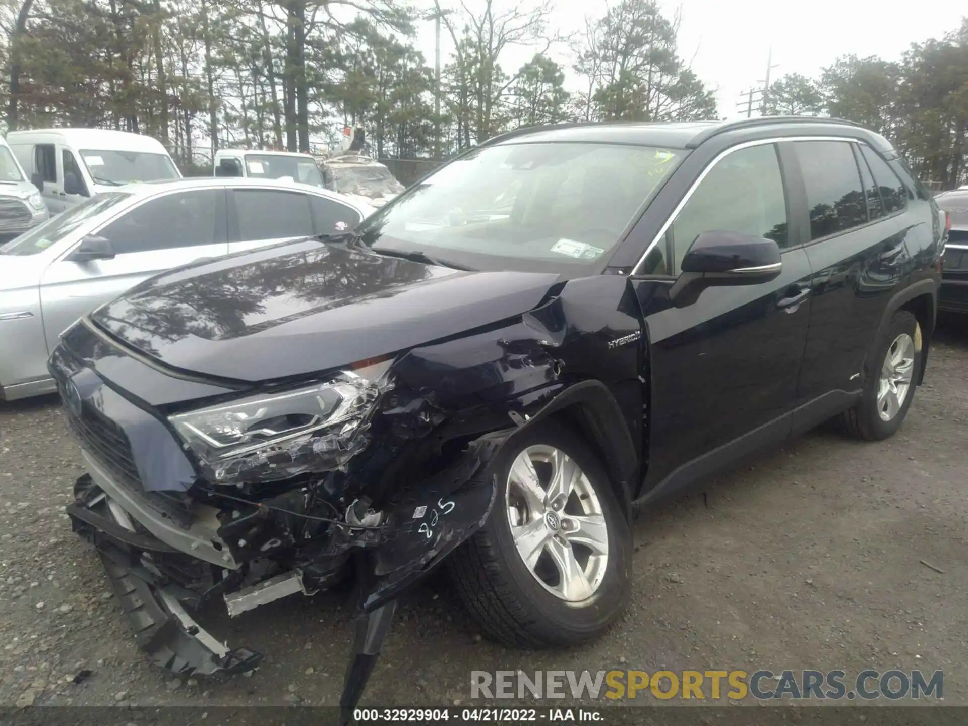 2 Photograph of a damaged car 4T3RWRFV2LU005648 TOYOTA RAV4 2020