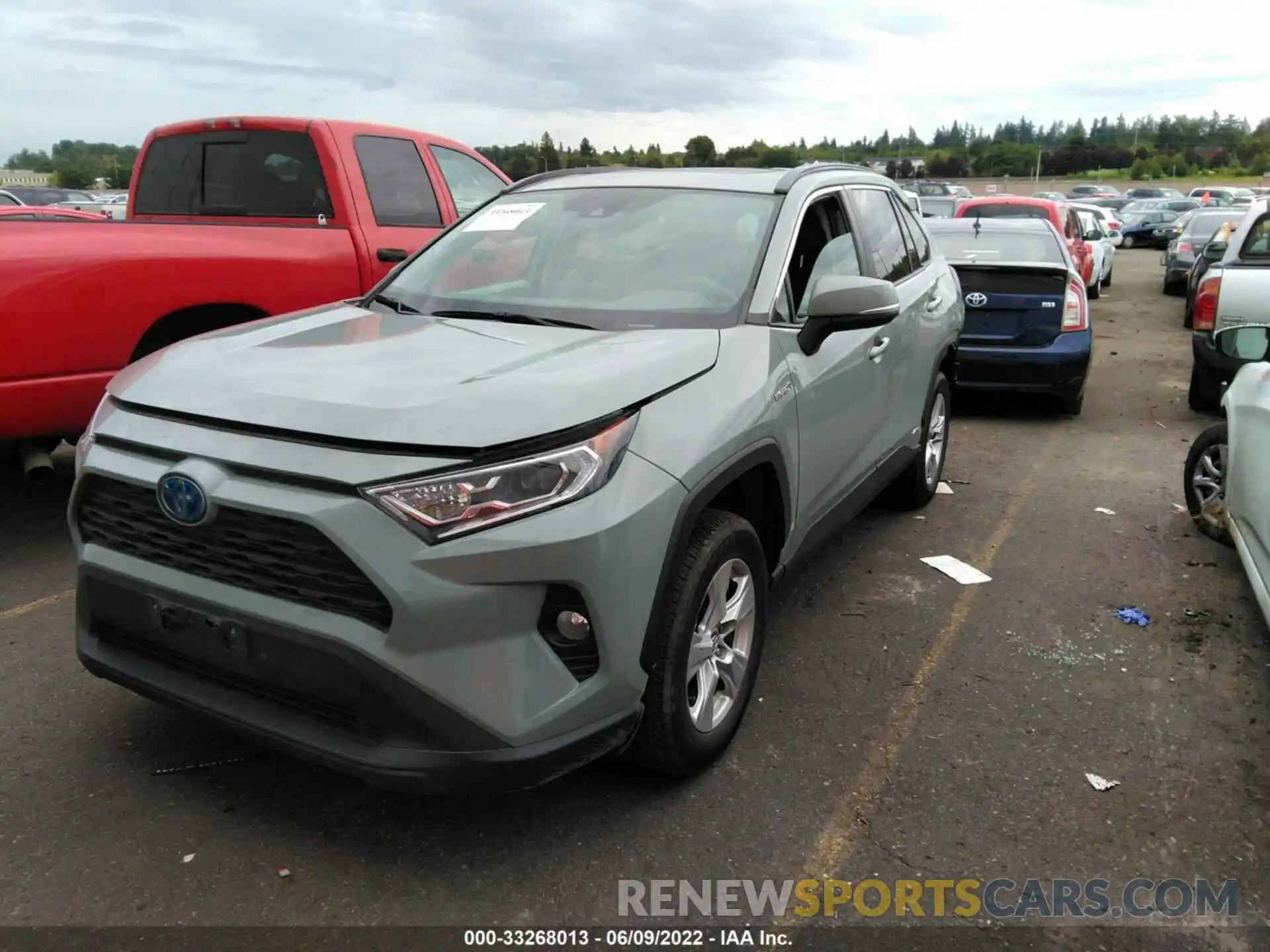 2 Фотография поврежденного автомобиля 4T3RWRFV3LU003343 TOYOTA RAV4 2020