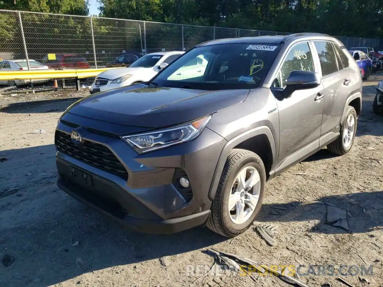 2 Photograph of a damaged car 4T3RWRFV3LU003357 TOYOTA RAV4 2020