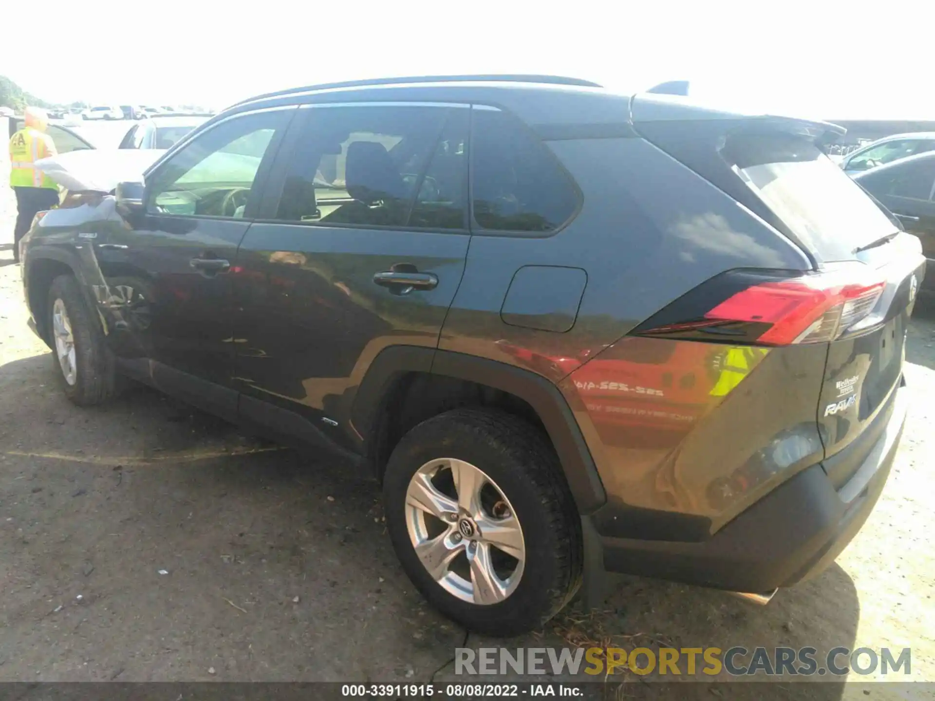 3 Photograph of a damaged car 4T3RWRFV3LU003598 TOYOTA RAV4 2020