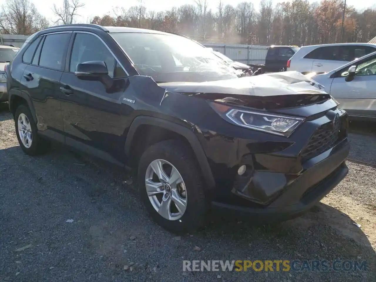 1 Photograph of a damaged car 4T3RWRFV3LU004699 TOYOTA RAV4 2020