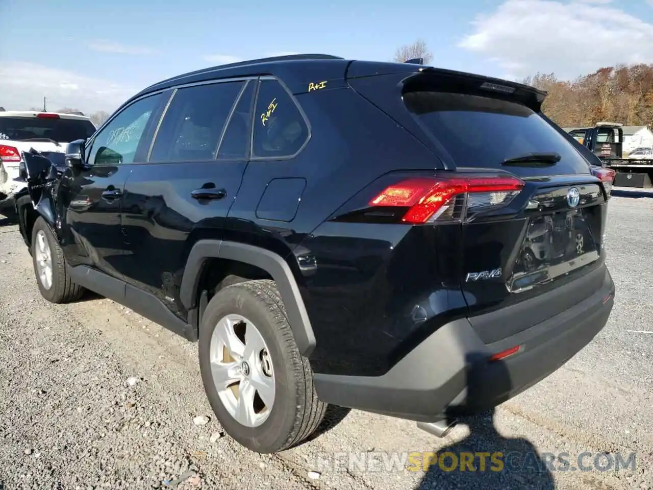 3 Photograph of a damaged car 4T3RWRFV3LU004699 TOYOTA RAV4 2020