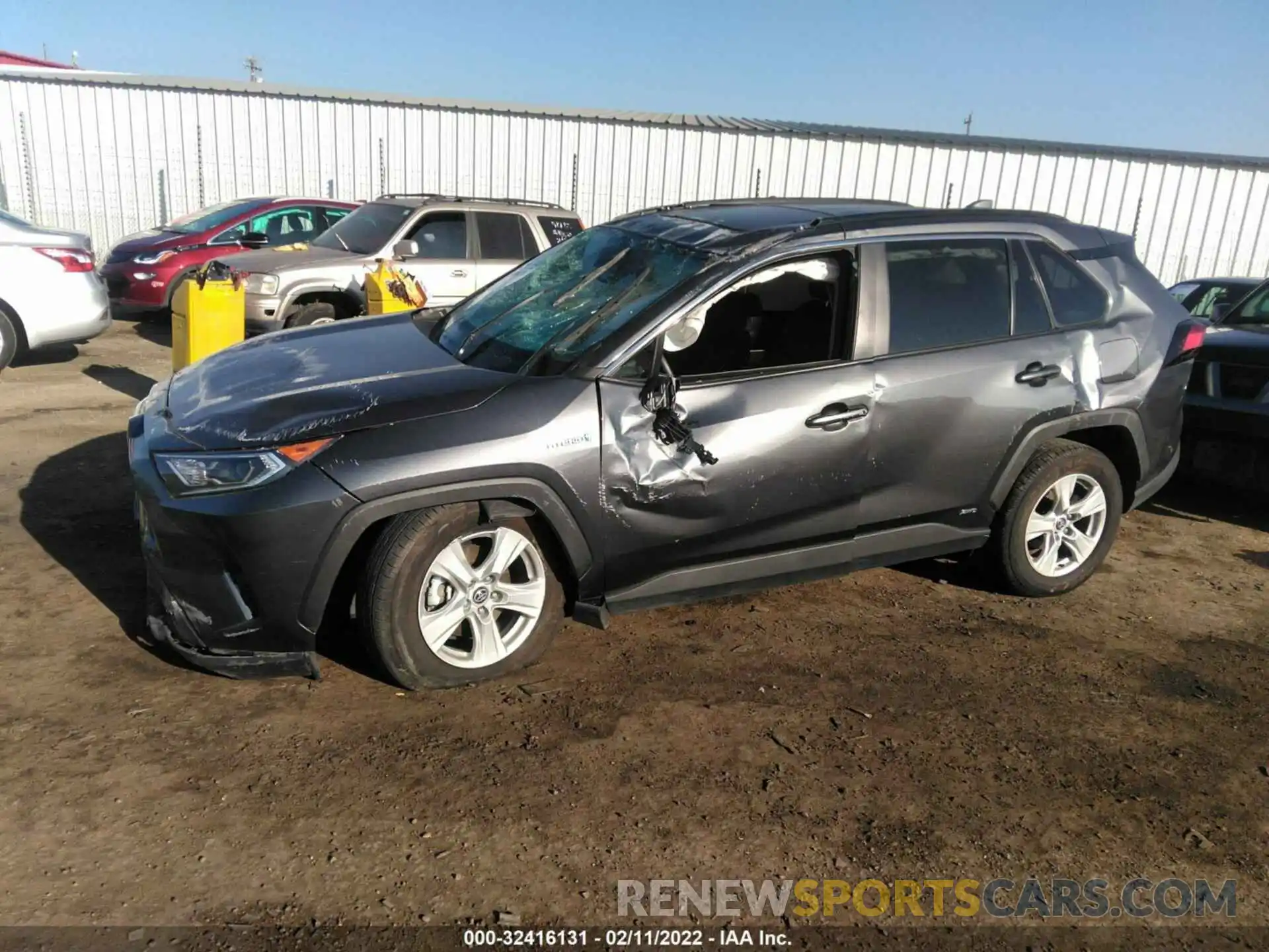 2 Photograph of a damaged car 4T3RWRFV3LU009224 TOYOTA RAV4 2020