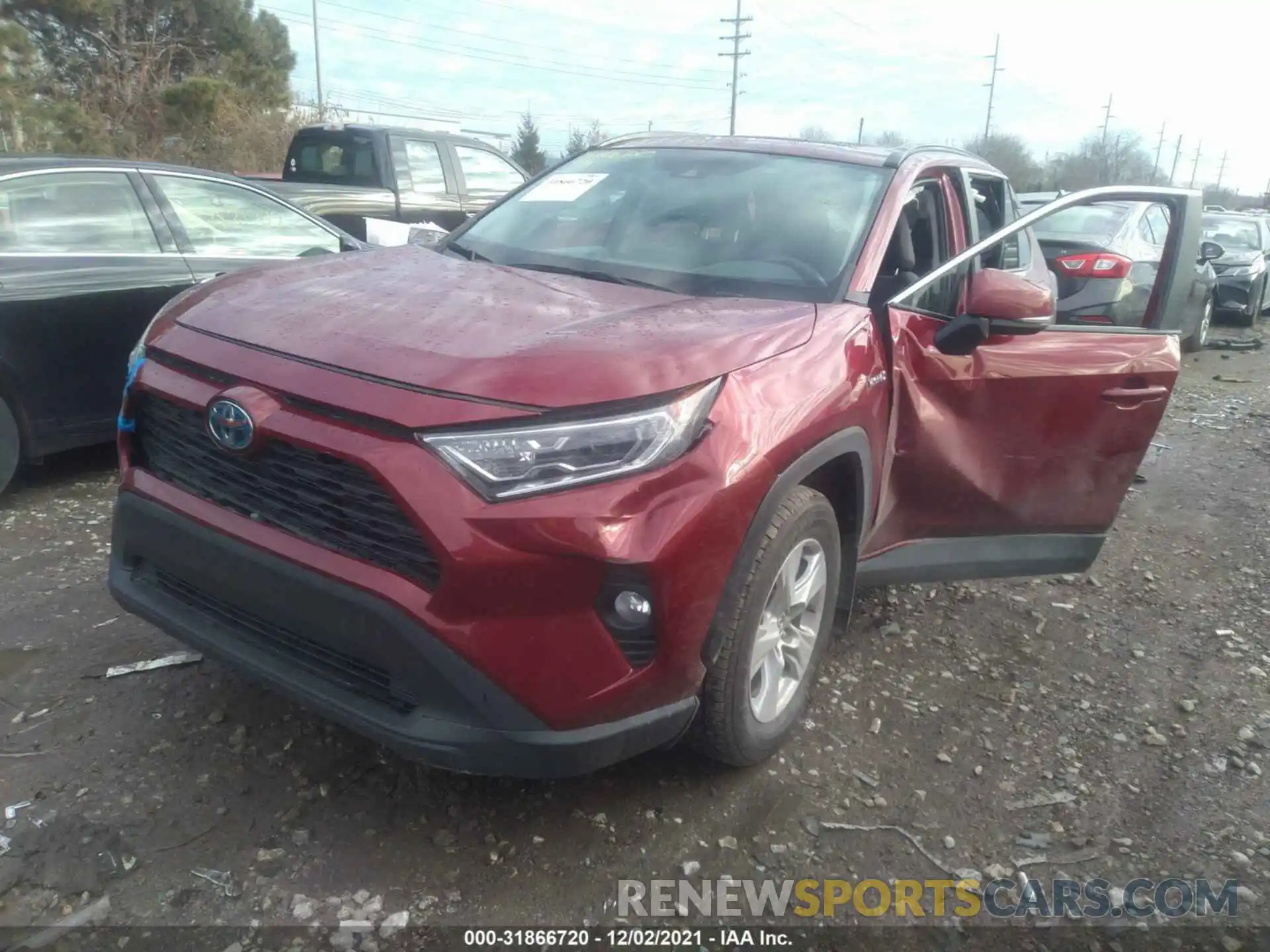 2 Photograph of a damaged car 4T3RWRFV4LU004596 TOYOTA RAV4 2020