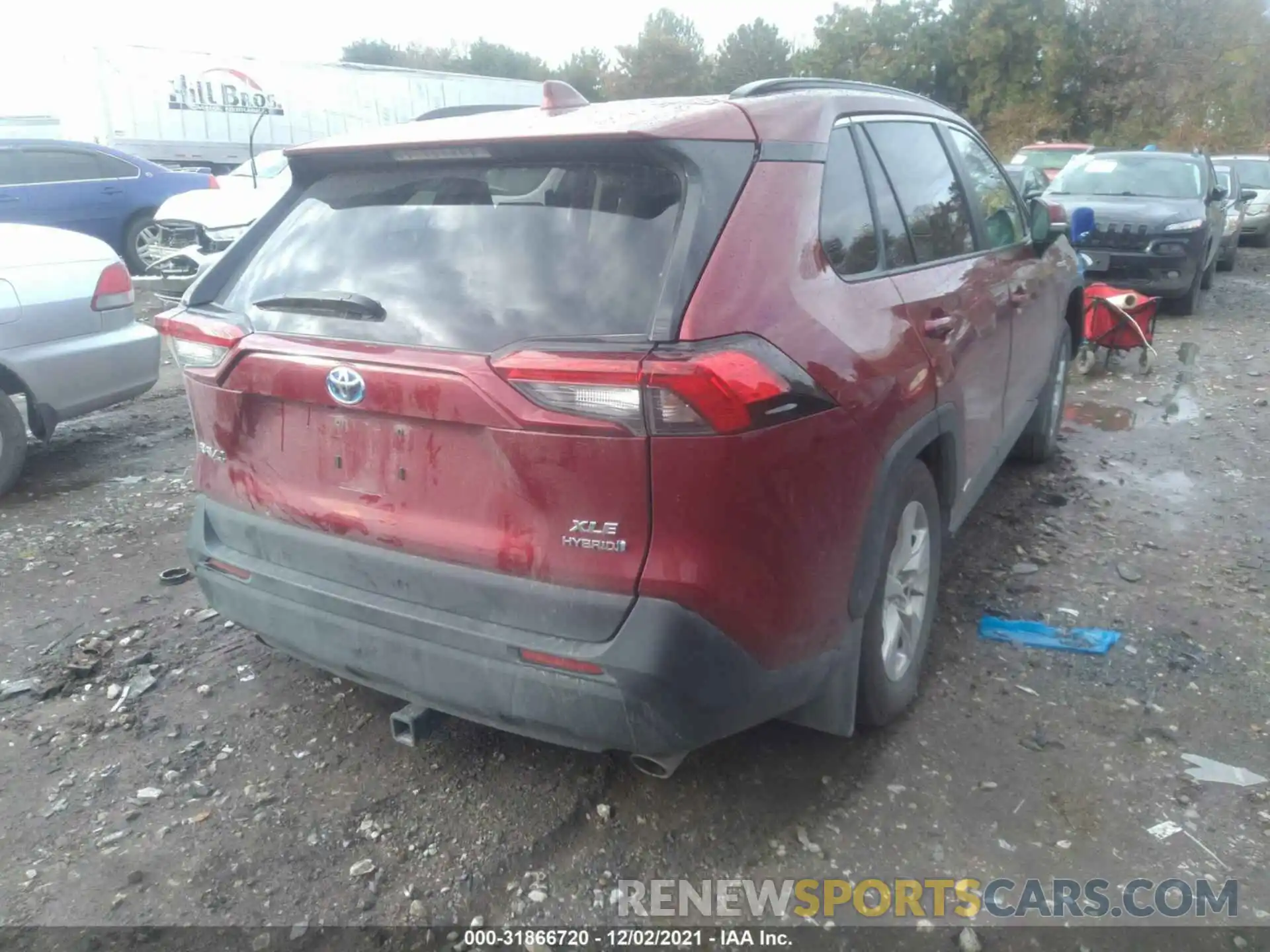 4 Фотография поврежденного автомобиля 4T3RWRFV4LU004596 TOYOTA RAV4 2020