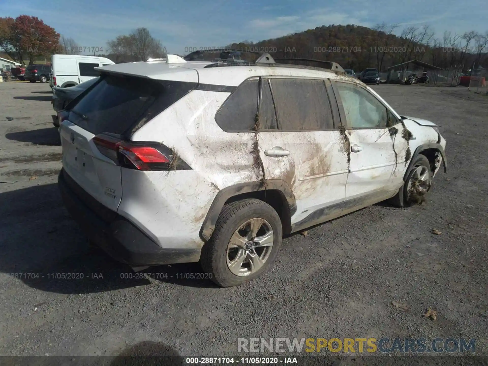 4 Photograph of a damaged car 4T3RWRFV7LU003362 TOYOTA RAV4 2020