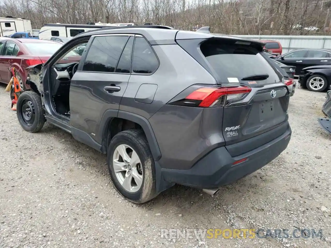 3 Photograph of a damaged car 4T3RWRFV7LU007587 TOYOTA RAV4 2020