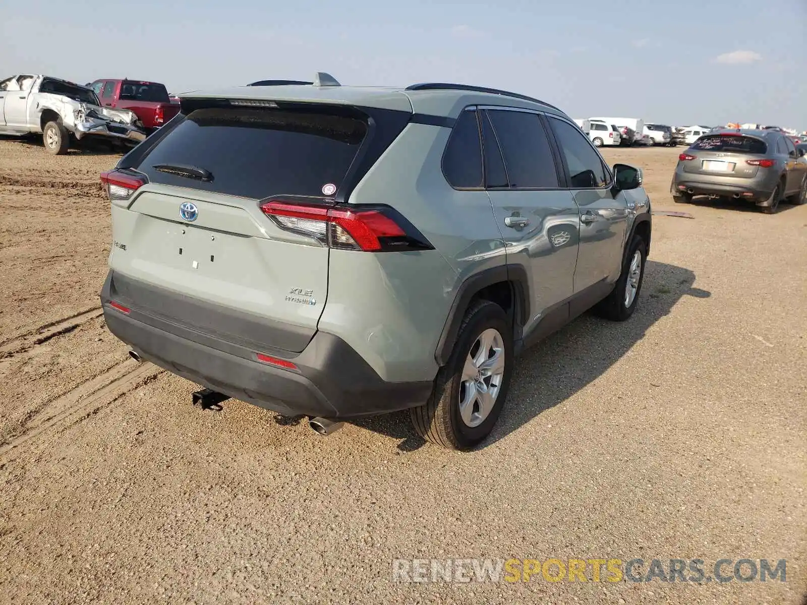 4 Photograph of a damaged car 4T3RWRFV7LU007931 TOYOTA RAV4 2020