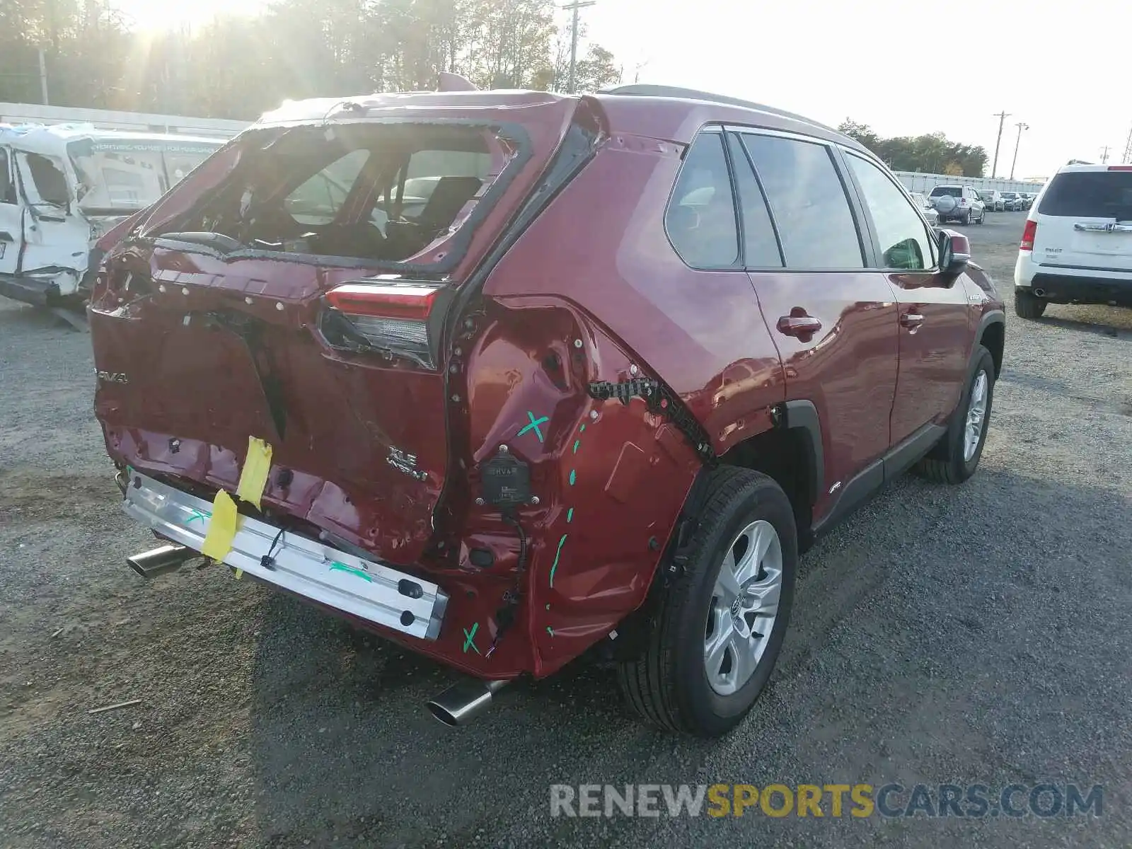 4 Photograph of a damaged car 4T3RWRFV7LU010523 TOYOTA RAV4 2020