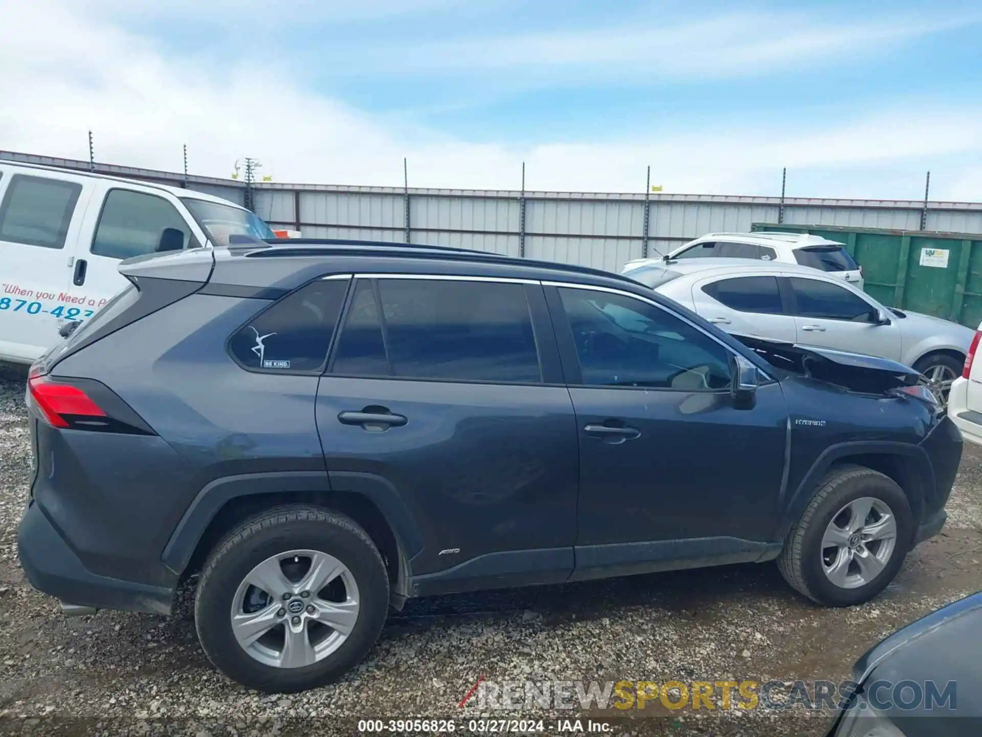 13 Photograph of a damaged car 4T3RWRFV8LU002253 TOYOTA RAV4 2020