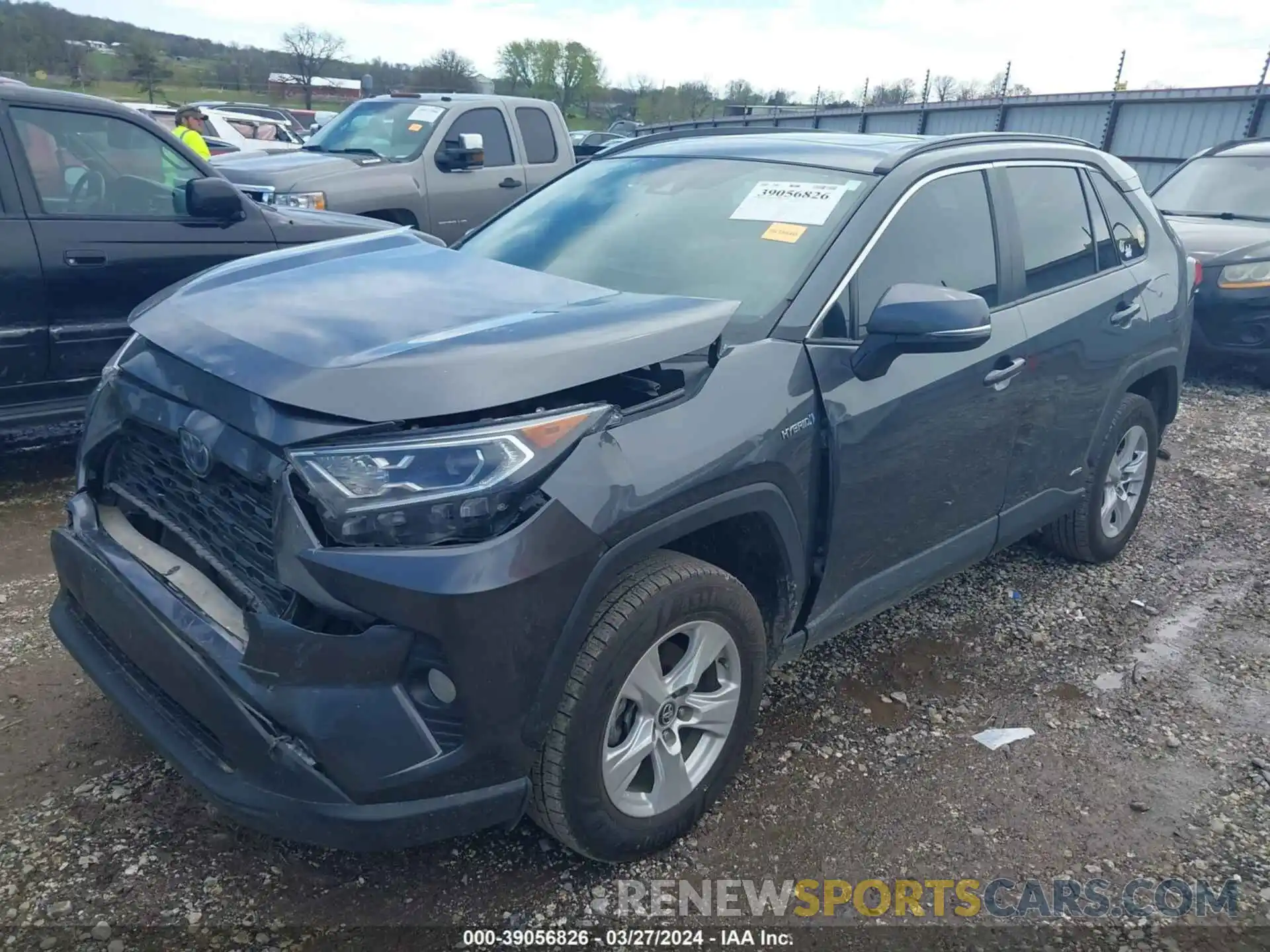 2 Photograph of a damaged car 4T3RWRFV8LU002253 TOYOTA RAV4 2020