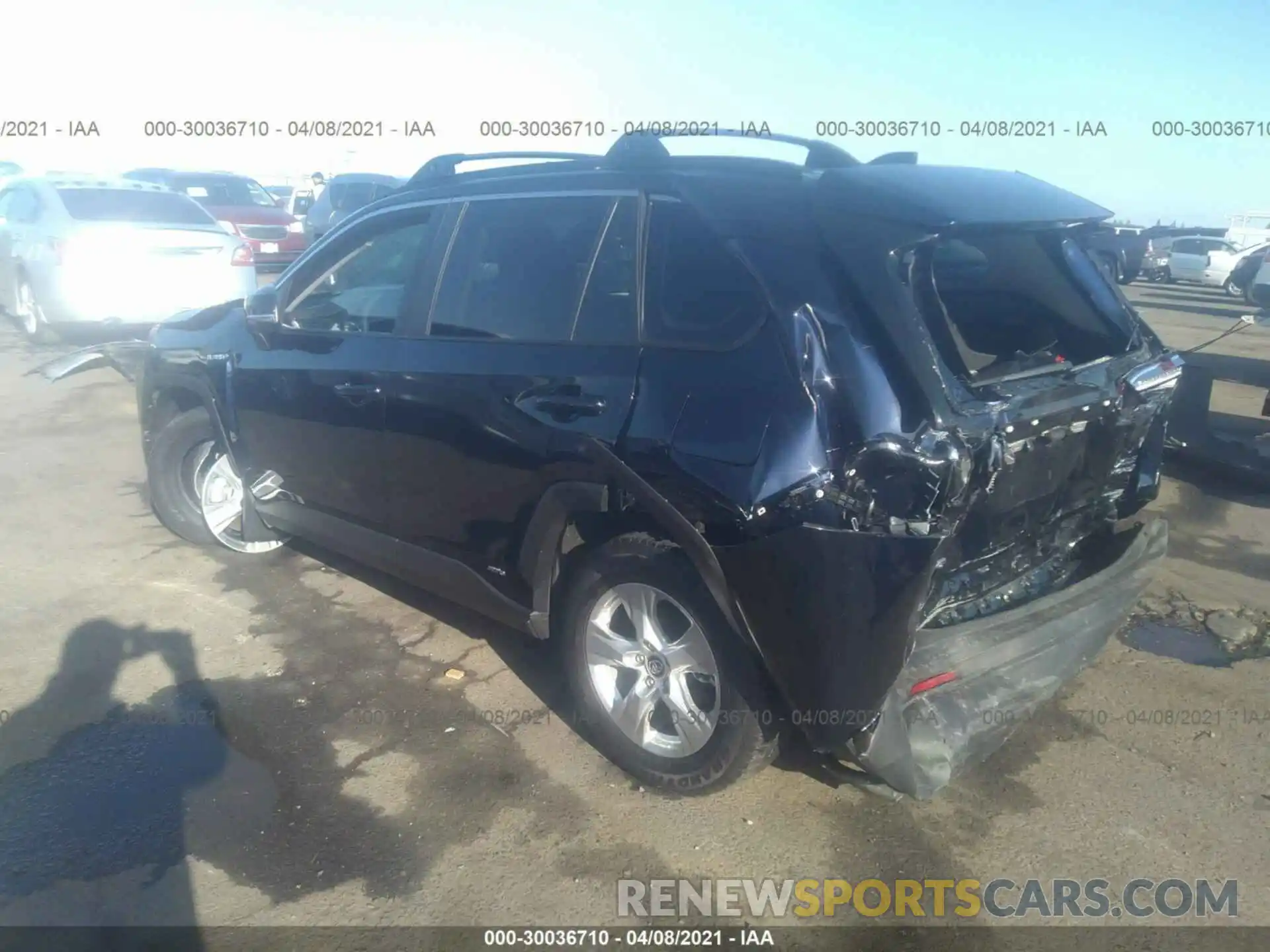 3 Photograph of a damaged car 4T3RWRFV8LU008814 TOYOTA RAV4 2020