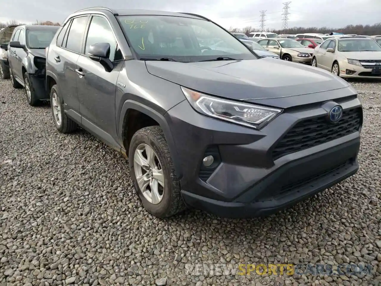 1 Photograph of a damaged car 4T3RWRFVXLU001539 TOYOTA RAV4 2020