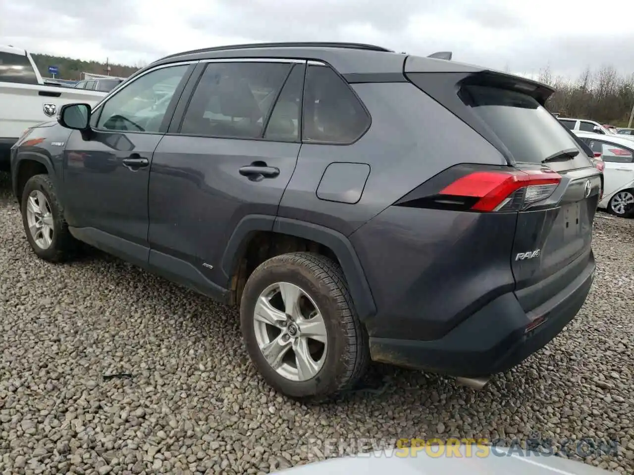 3 Фотография поврежденного автомобиля 4T3RWRFVXLU001539 TOYOTA RAV4 2020