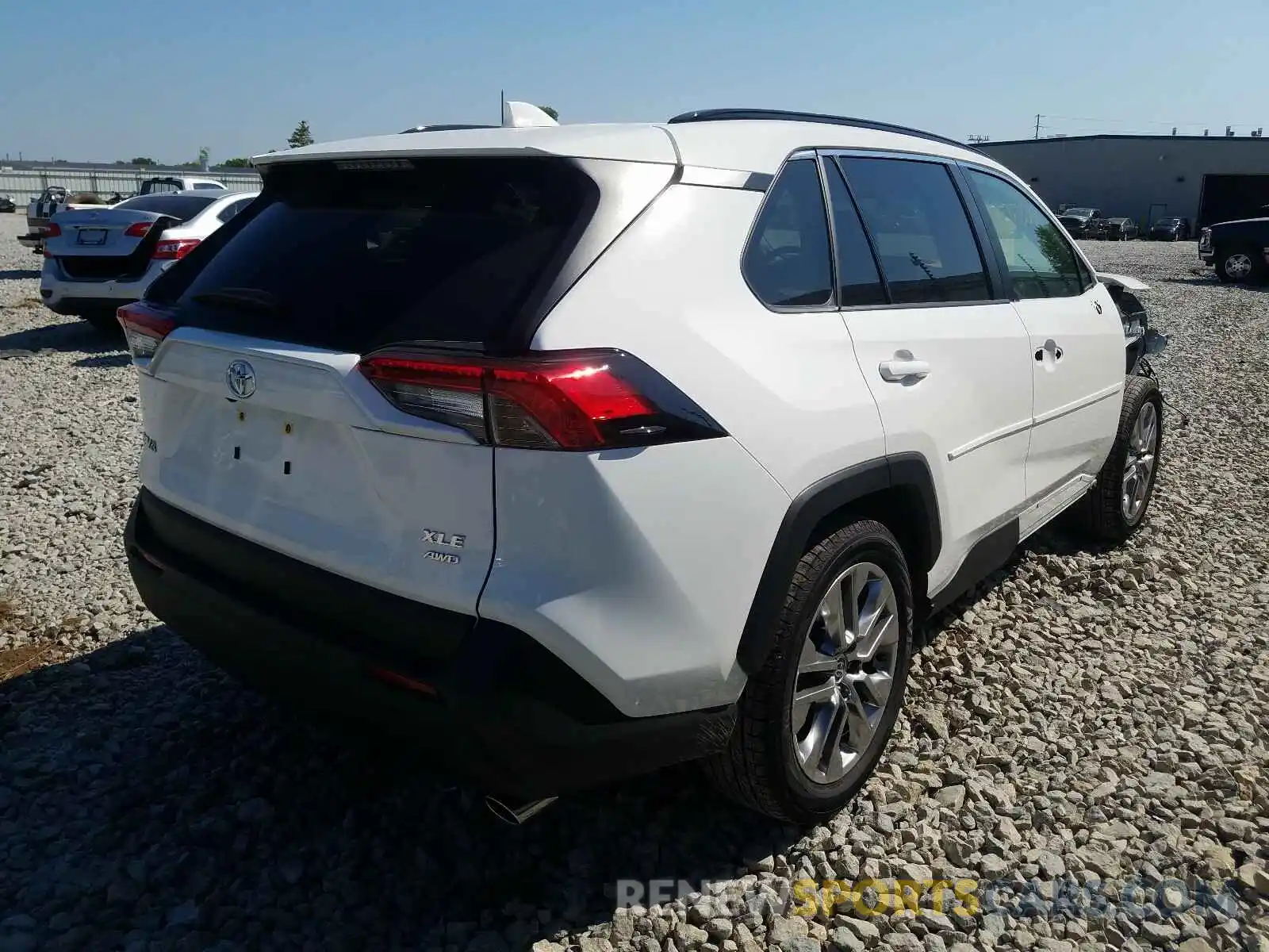 4 Photograph of a damaged car JTMA1RFV0LD060303 TOYOTA RAV4 2020