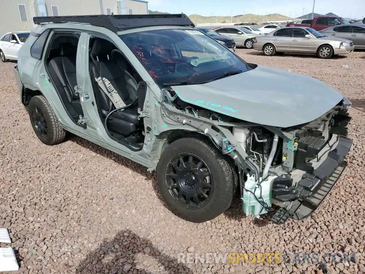 4 Photograph of a damaged car JTMA1RFV0LJ032888 TOYOTA RAV4 2020