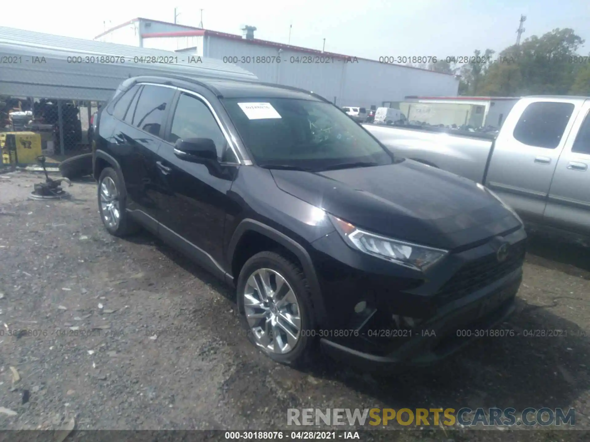 1 Photograph of a damaged car JTMA1RFV0LJ035211 TOYOTA RAV4 2020