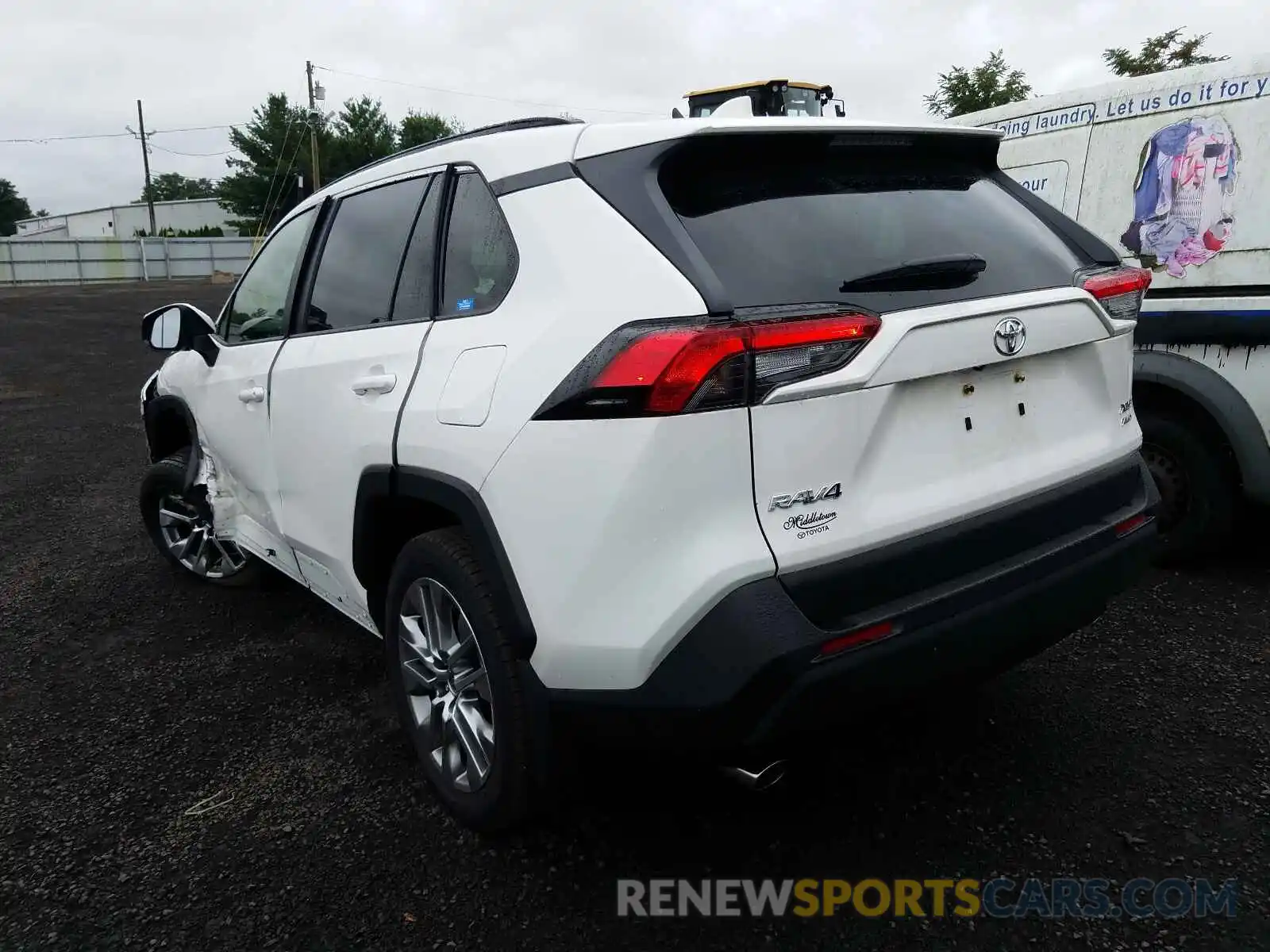 3 Photograph of a damaged car JTMA1RFV1LD053263 TOYOTA RAV4 2020