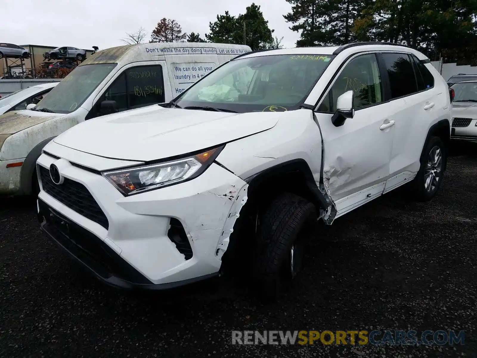 9 Photograph of a damaged car JTMA1RFV1LD053263 TOYOTA RAV4 2020