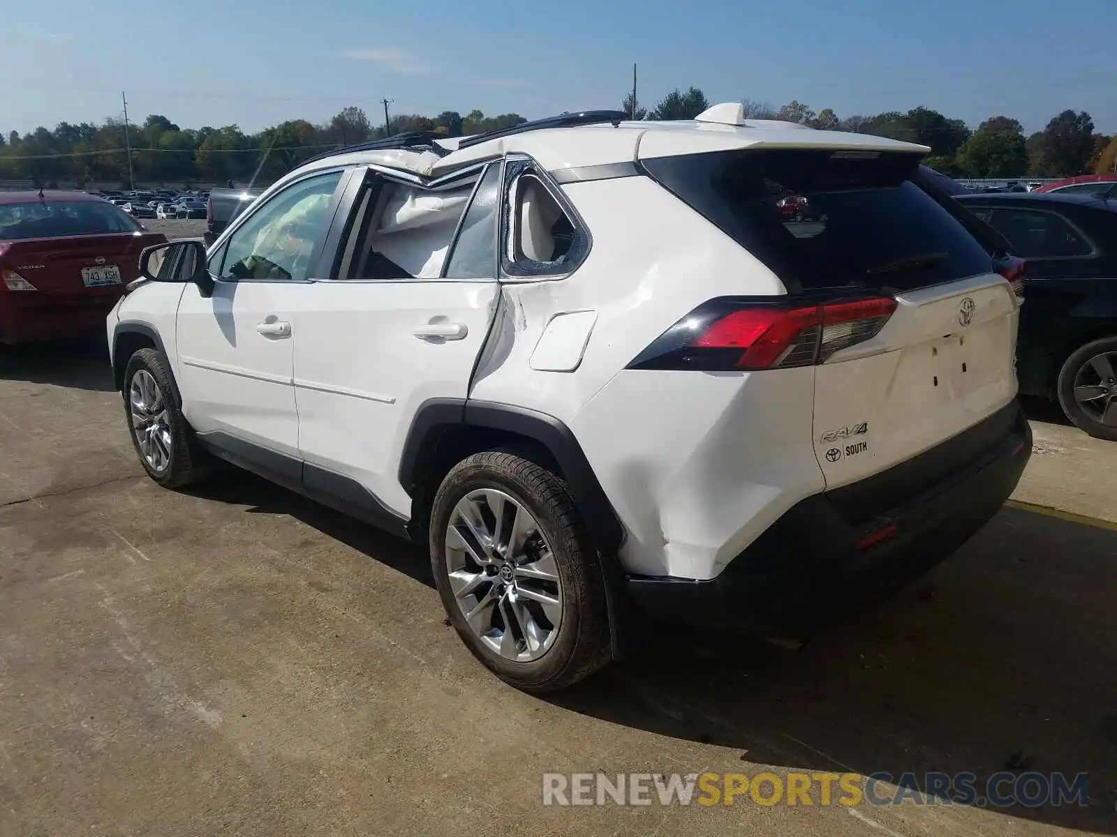 3 Photograph of a damaged car JTMA1RFV1LD063436 TOYOTA RAV4 2020