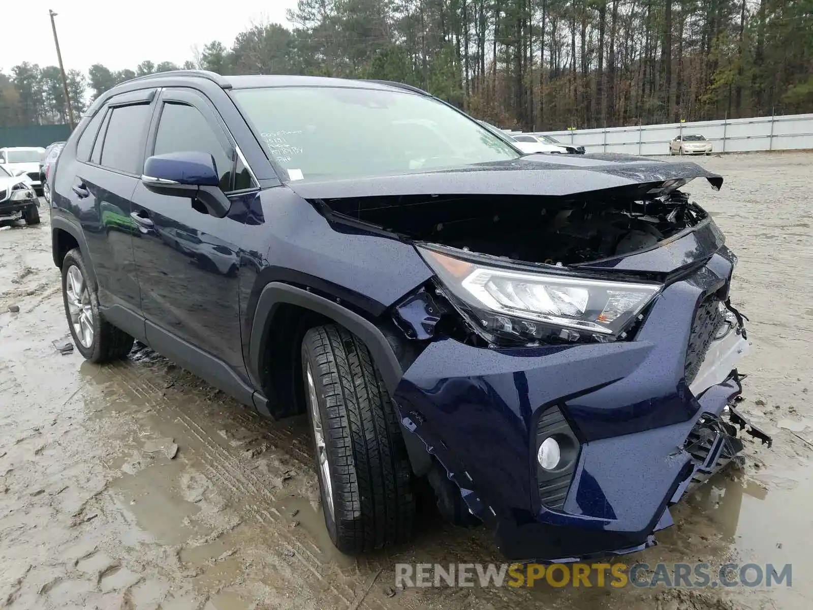 1 Photograph of a damaged car JTMA1RFV1LD526871 TOYOTA RAV4 2020