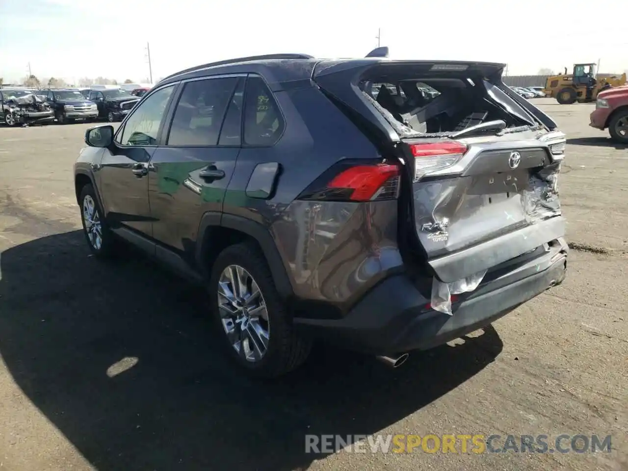 3 Photograph of a damaged car JTMA1RFV1LJ034889 TOYOTA RAV4 2020