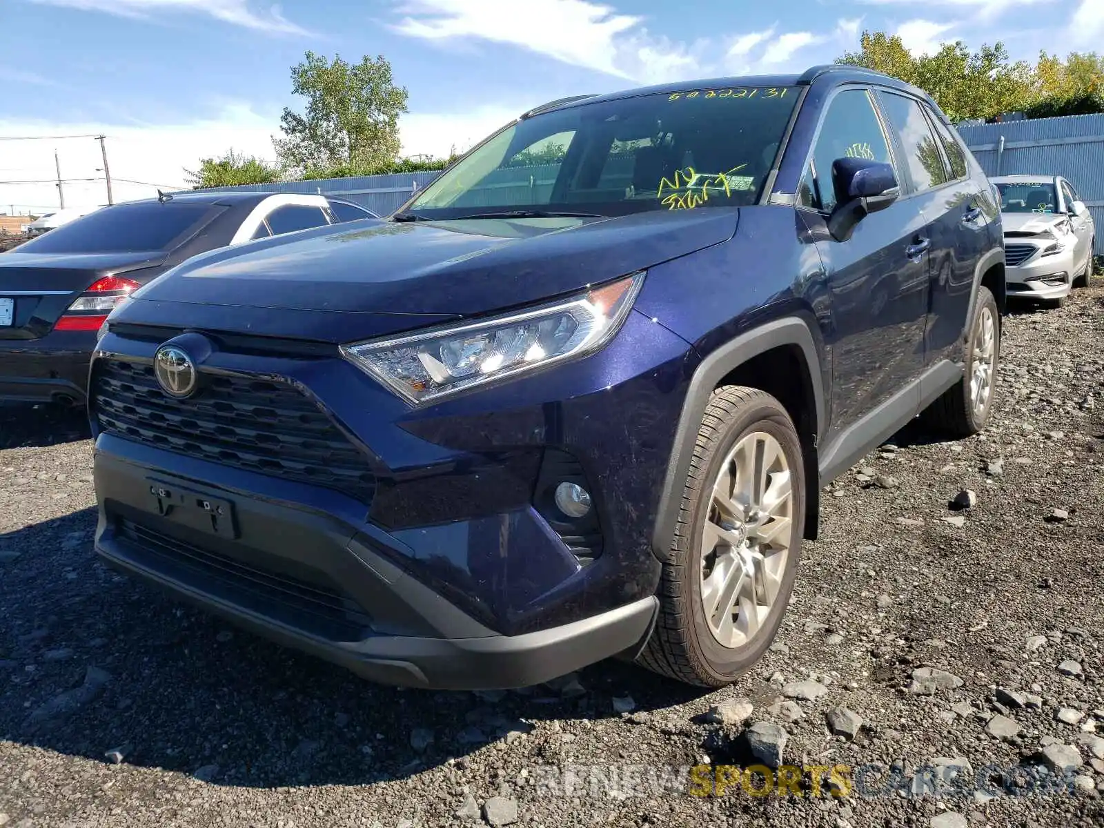 2 Photograph of a damaged car JTMA1RFV2LD056429 TOYOTA RAV4 2020